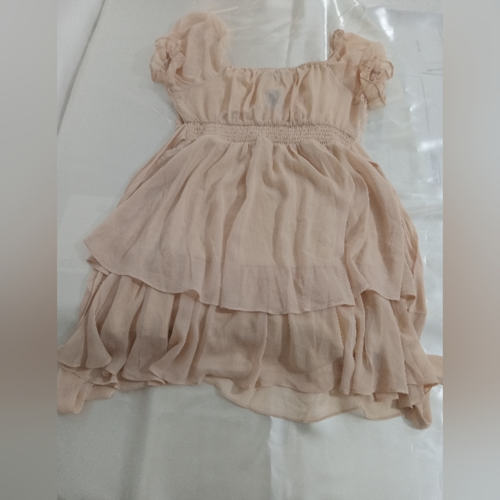 Love Tree - 2 Tier Rufful Mini Dress - Picture 6 of 13